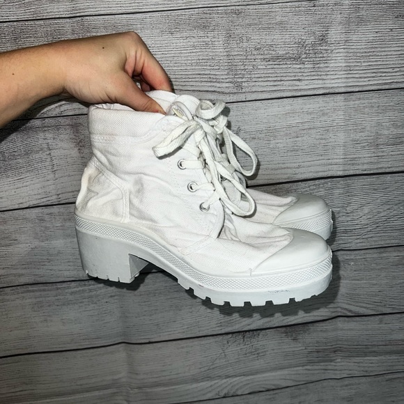 Chinese Laundry Shoes - Chinese Laundry White Platform Sneakers